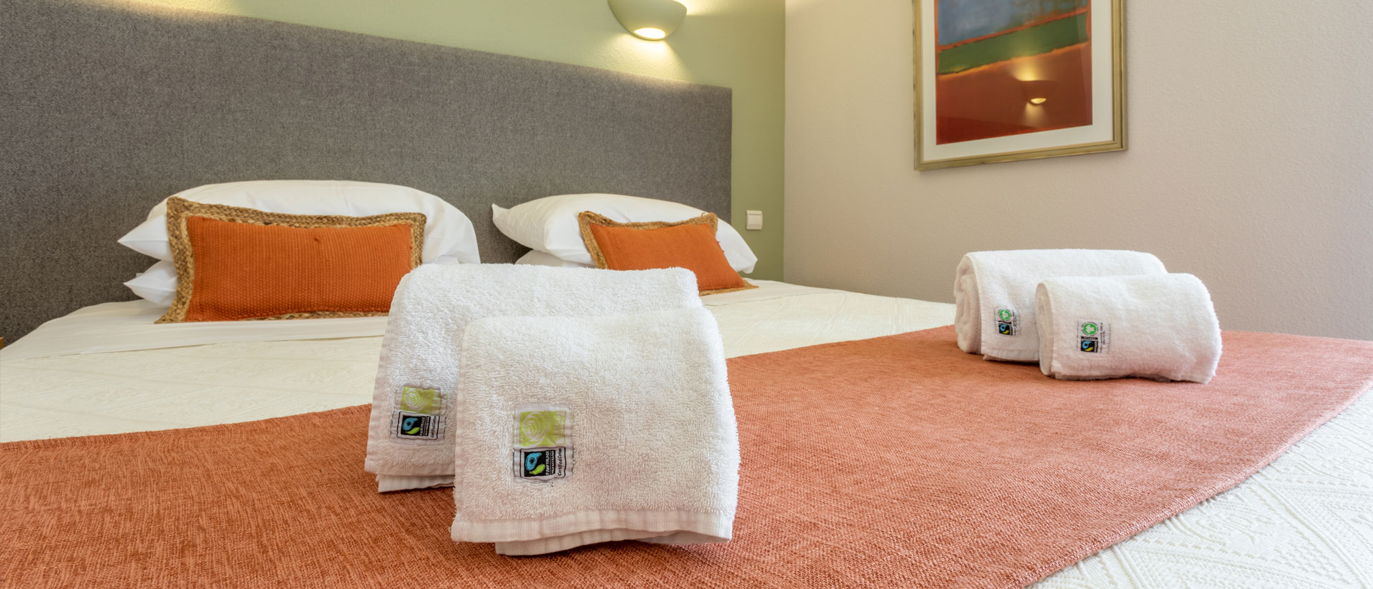 Moderne und<br />
 komfortable Zimmer einige mit einem Hauch der Provence